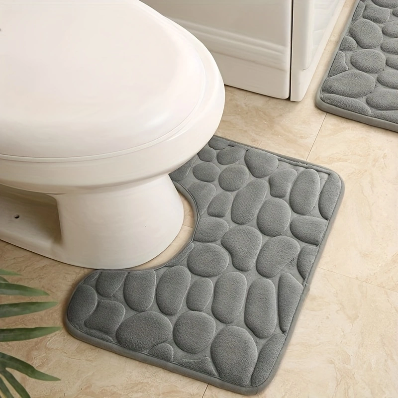 Zara Home Bathroom - Washroom toilet foot mat U-shaped floor