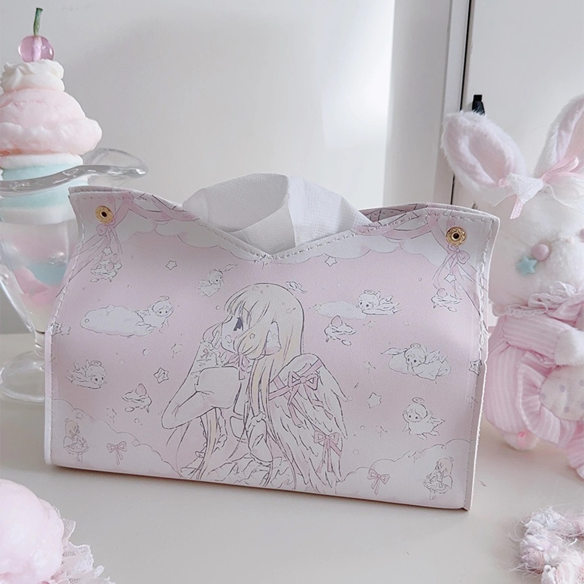 Japan Bathroom.Home - Cartoon Car Tissue Box Desktop Table