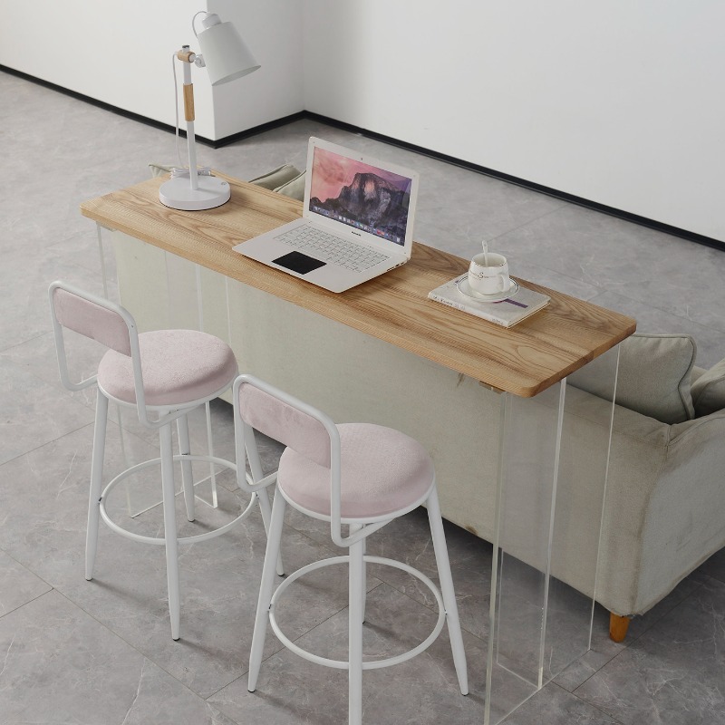Home & Bathroom Building Products Pte Ltd Photos - Nordic Creative Acrylic Solid Wood Bar