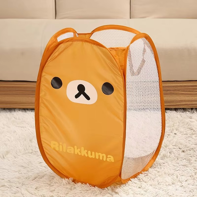 Japan Bathroom.Home - Hot Rilakkuma Mesh Folding Large Capacity