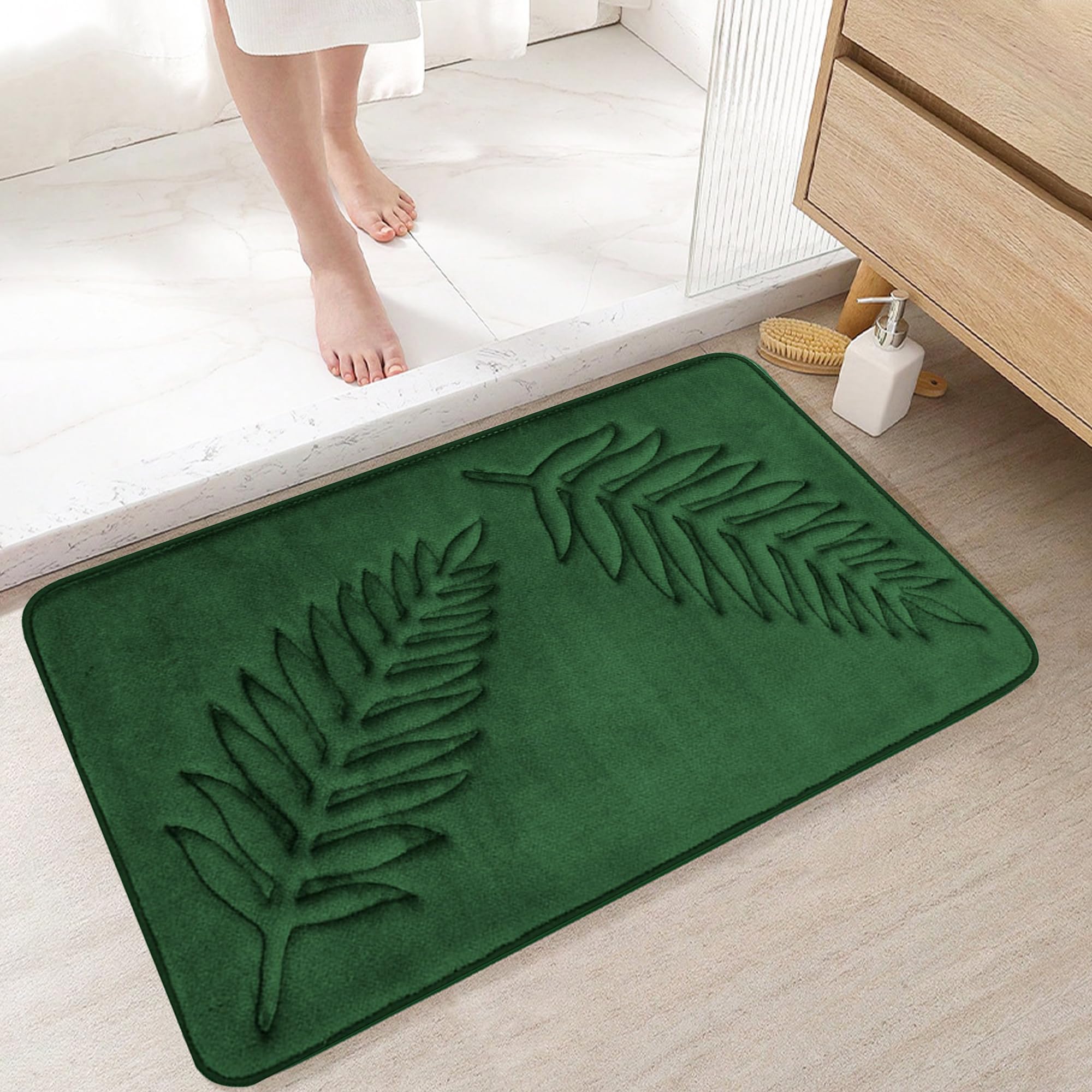 Zara Home Bathroom - Non Slip Bath Mat Soft Black