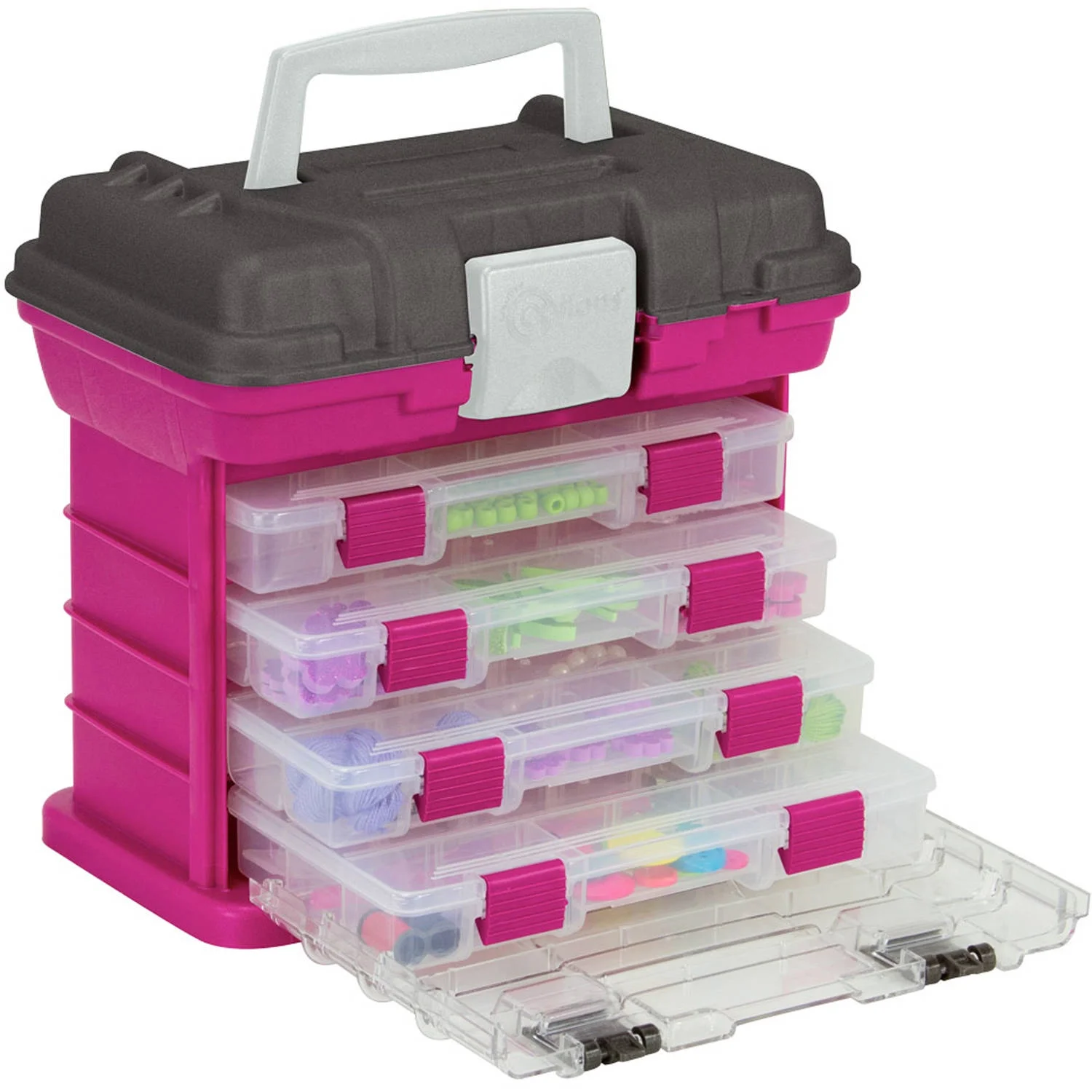 Home Kitchen & Bathroom - White Small Rack Storage System, Multi-Tier