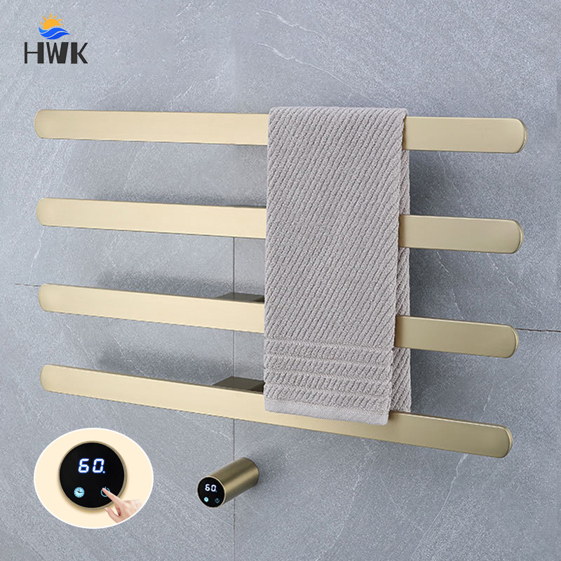 Brushed Gold Bathroom Towel Wa - Towel Warmer Electric avaliação e preço