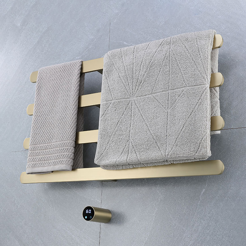 Brushed Gold Bathroom Towel Wa - Towel Warmer Electric avaliação e preço
