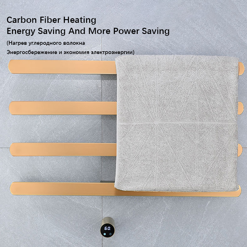 Brushed Gold Bathroom Towel Wa - Towel Warmer Electric avaliação e preço