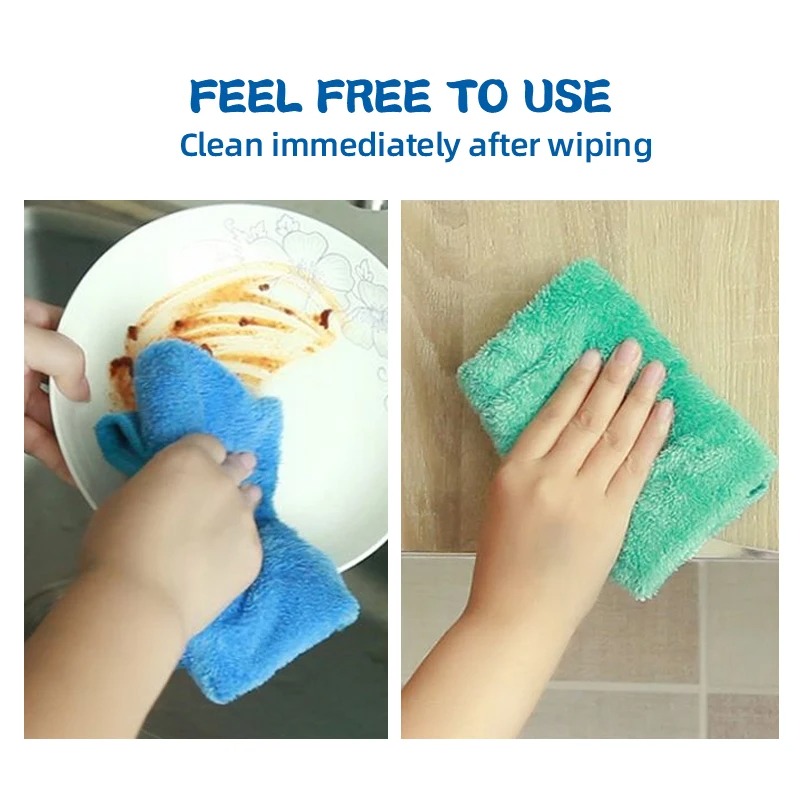 4pcs 20*32cm Small Hand Towels - Home Bathroom Cleaning avaliação e preço