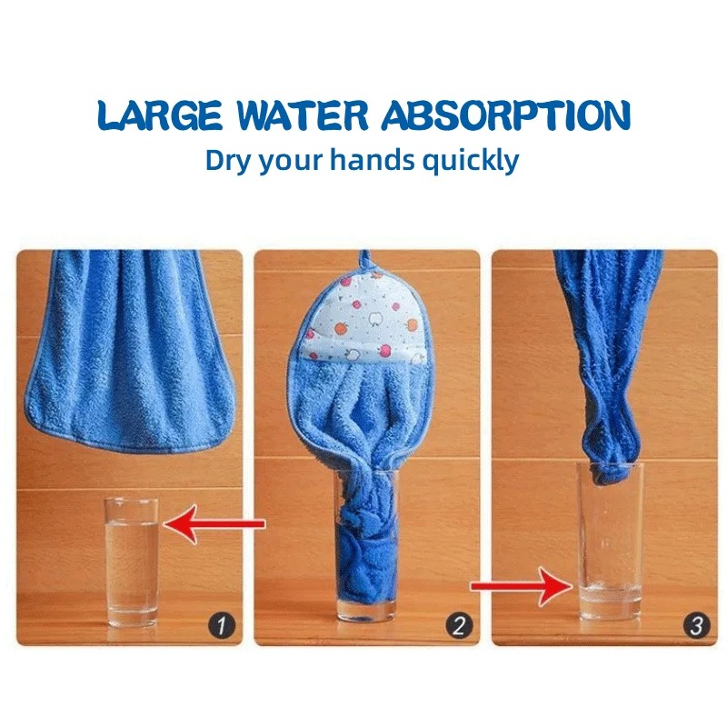 4pcs 20*32cm Small Hand Towels - Home Bathroom Cleaning avaliação e preço