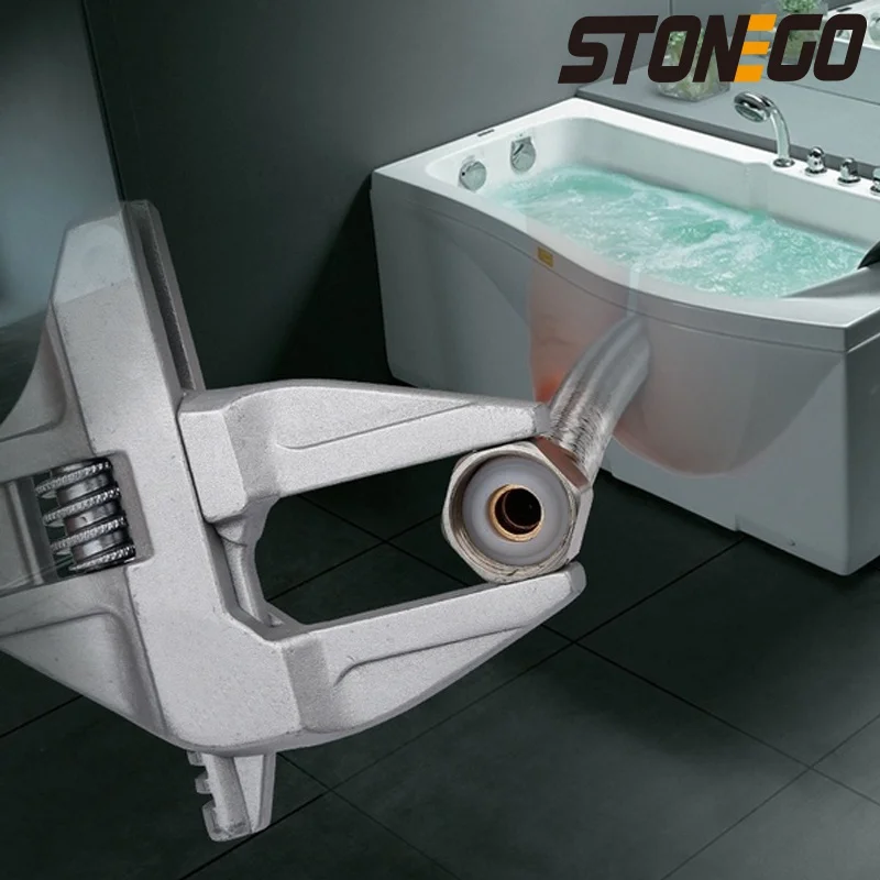 Universal Adjustable Wrench La - Home Bathroom Plumbing avaliação e preço