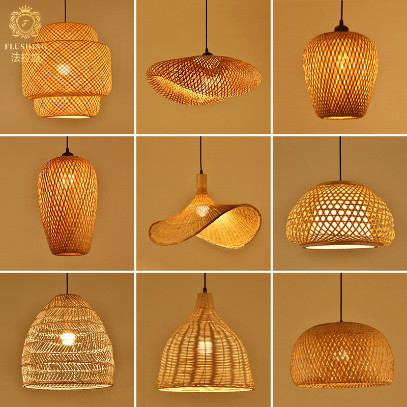 Newest Bamboo Pendant Lamp Cei - Japan Bathroom.Home avaliação e preço