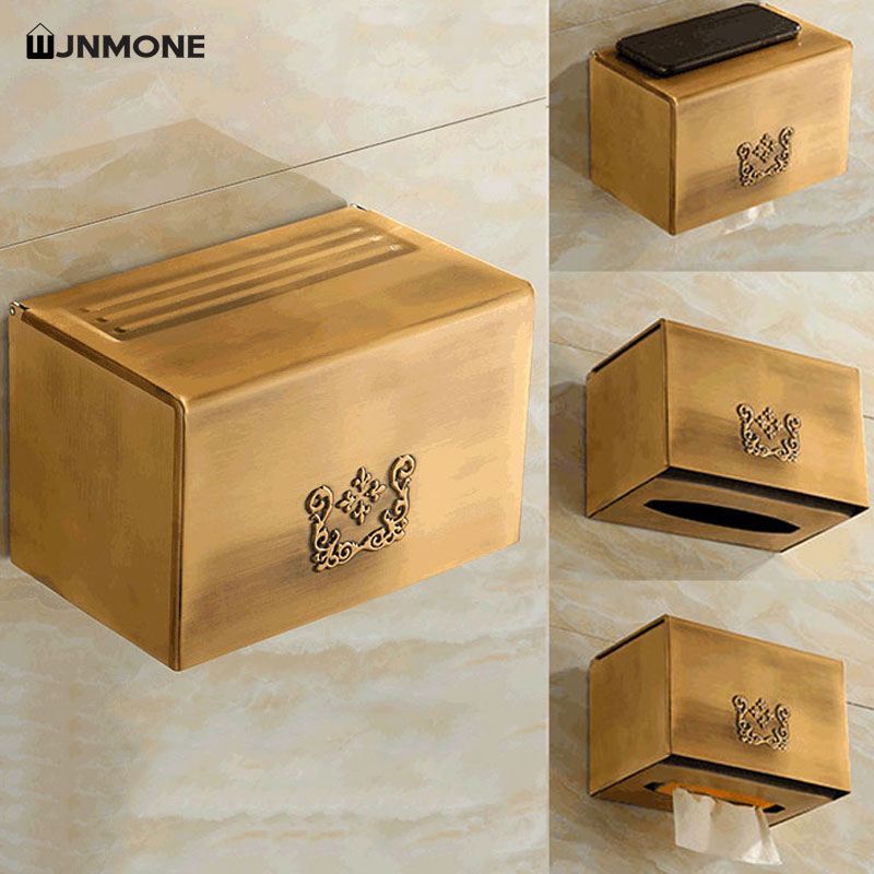 Tissue Box Holder Bathroom Wal - Home Bathroom Towel Dispenser avaliação e preço