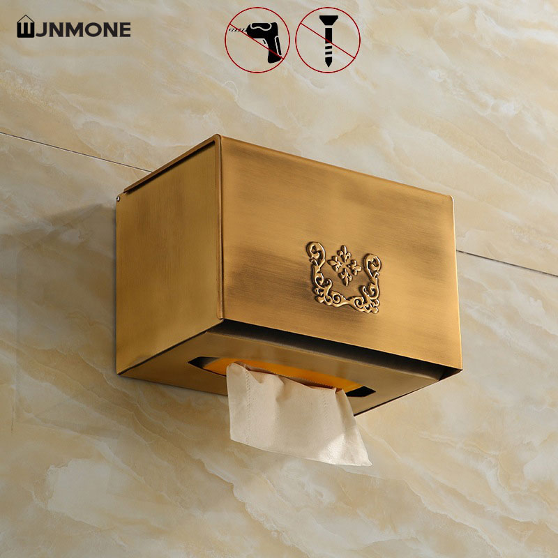 Tissue Box Holder Bathroom Wal - Home Bathroom Towel Dispenser avaliação e preço