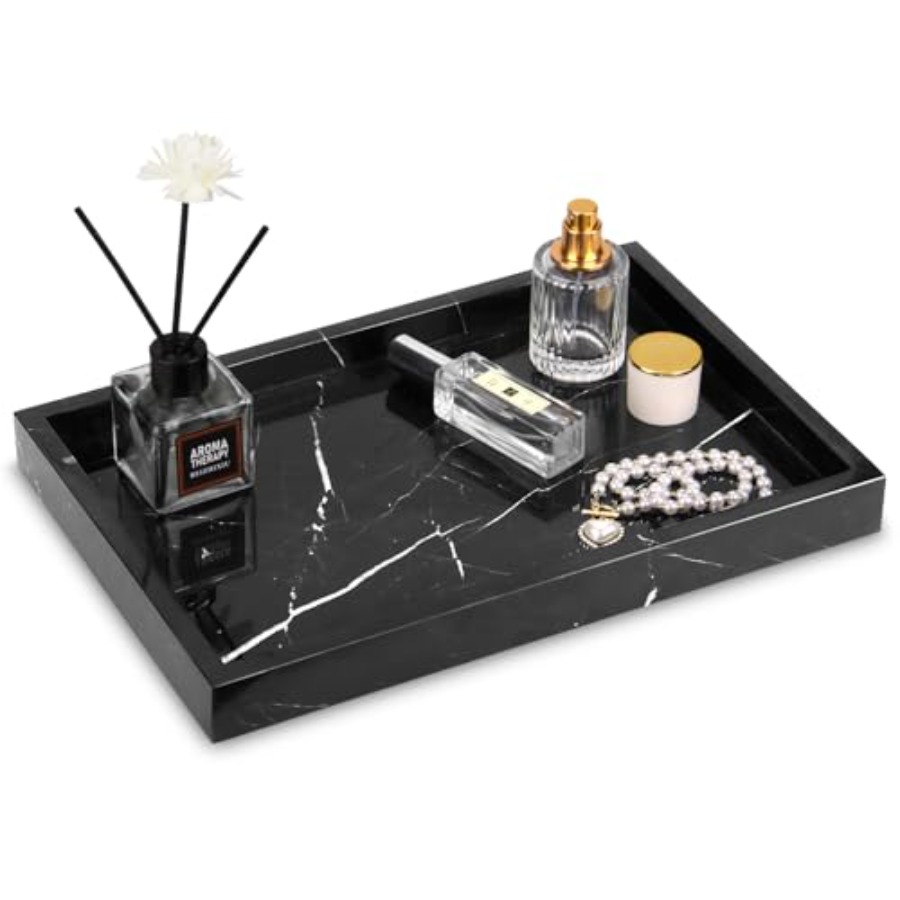 Marble Bathroom Vanity Tray, N - Home Kitchen & Bathroom avaliação e preço