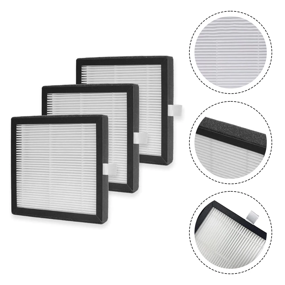 3PCS HEPA Filter Replacement F - Home Kitchen & Bathroom avaliação e preço