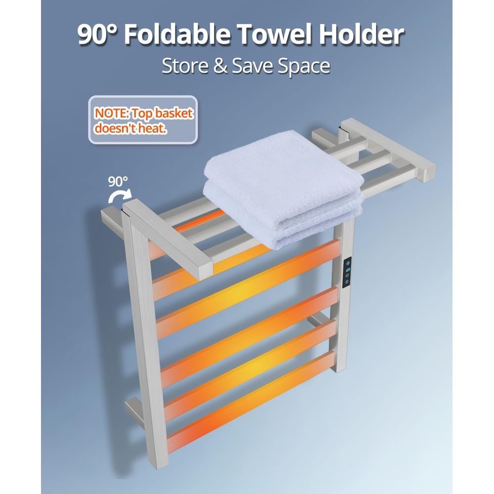 Wall-Mounted Electric Towel Wa - Towel Warmer Electric avaliação e preço