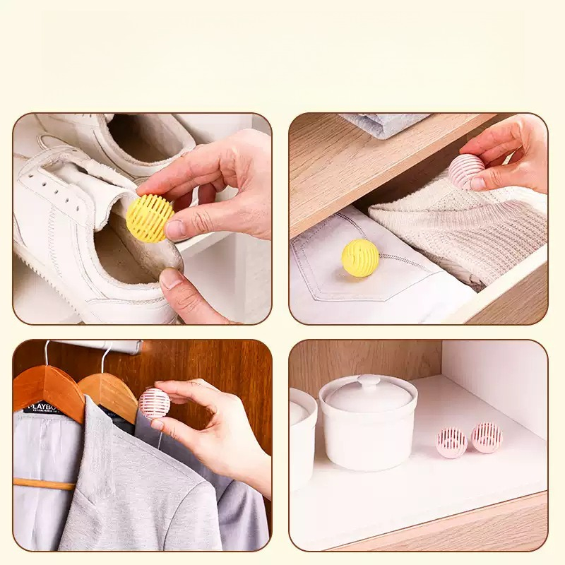 6Pcs/Pack Deodorizing Ball,  M - Home Bathroom Freshener avaliação e preço