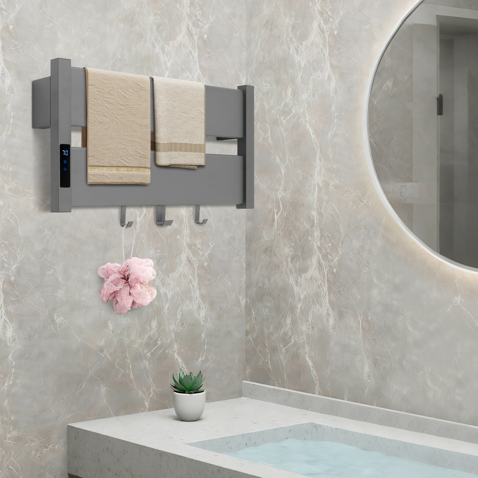 Electric Heated Towel Warmer R - Towel Warmer Electric avaliação e preço