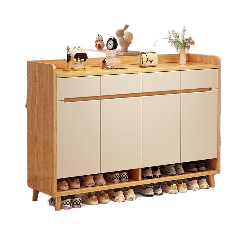 HYS solid wood shoe cabinet, e - Home & Bathroom Building Products Pte Ltd Photos avaliação e preço