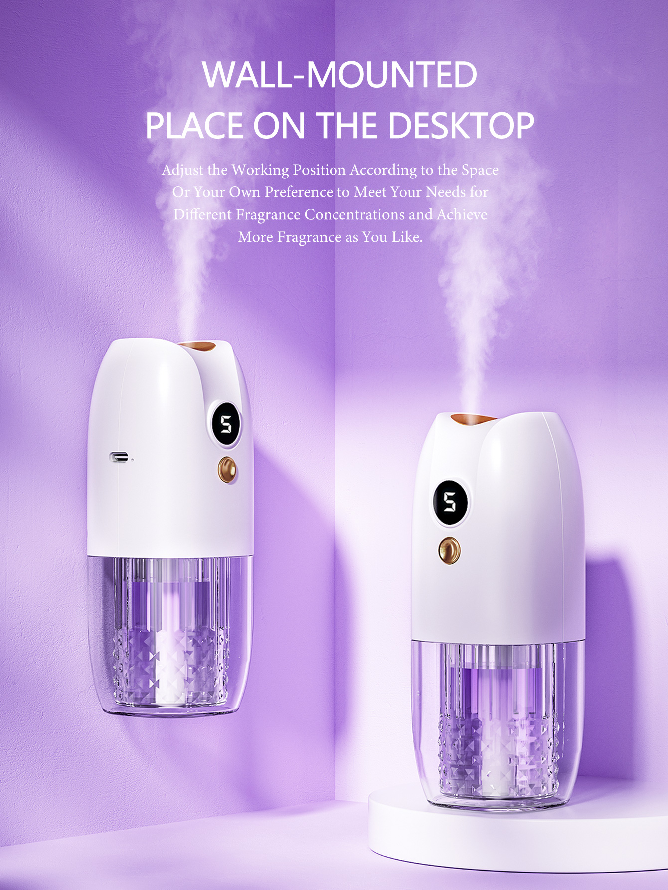 Multi-functional rechargeable  - Home Bathroom Freshener avaliação e preço