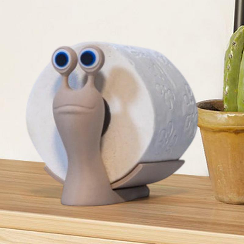 Snail Toilet Paper Holder Coun - Home Bathroom Towel Dispenser avaliação e preço