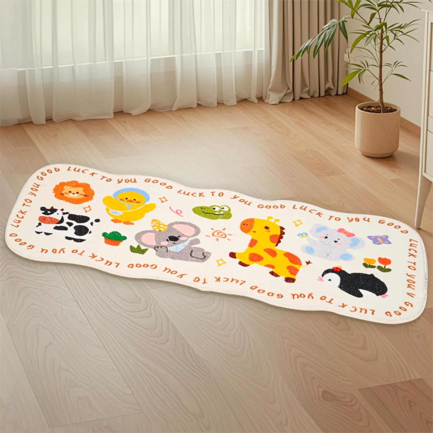 VIKAMA Cartoon Rules Carpet -  - Home Bathroom Rules avaliação e preço