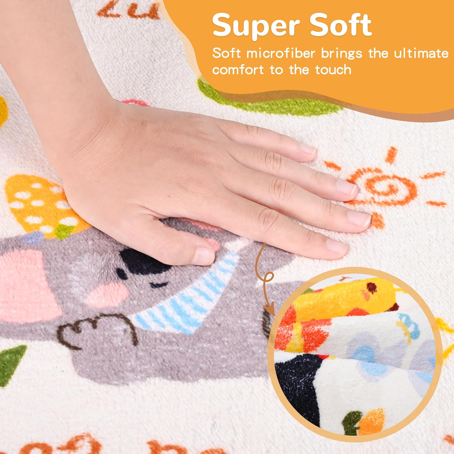 VIKAMA Cartoon Rules Carpet -  - Home Bathroom Rules avaliação e preço