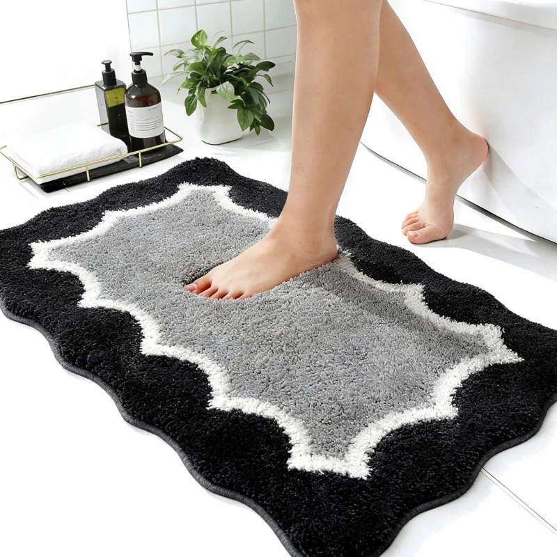 VIKAMA Cartoon Bath Mat, Cute  - Zara Home Bathroom Rug avaliação e preço
