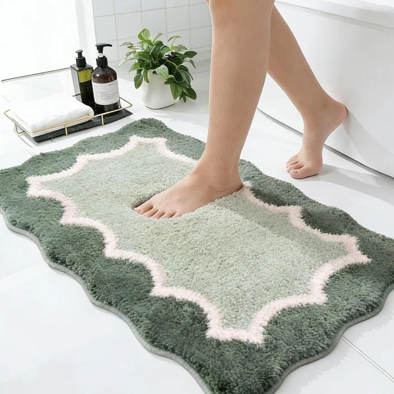 VIKAMA Cartoon Bath Mat, Cute  - Zara Home Bathroom Rug avaliação e preço