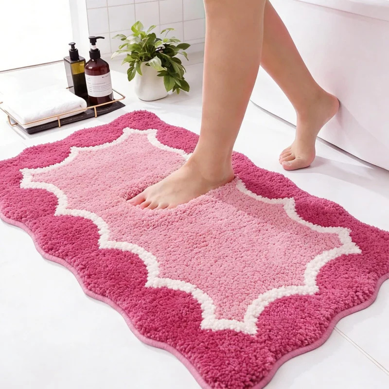 VIKAMA Cartoon Bath Mat, Cute  - Zara Home Bathroom Rug avaliação e preço