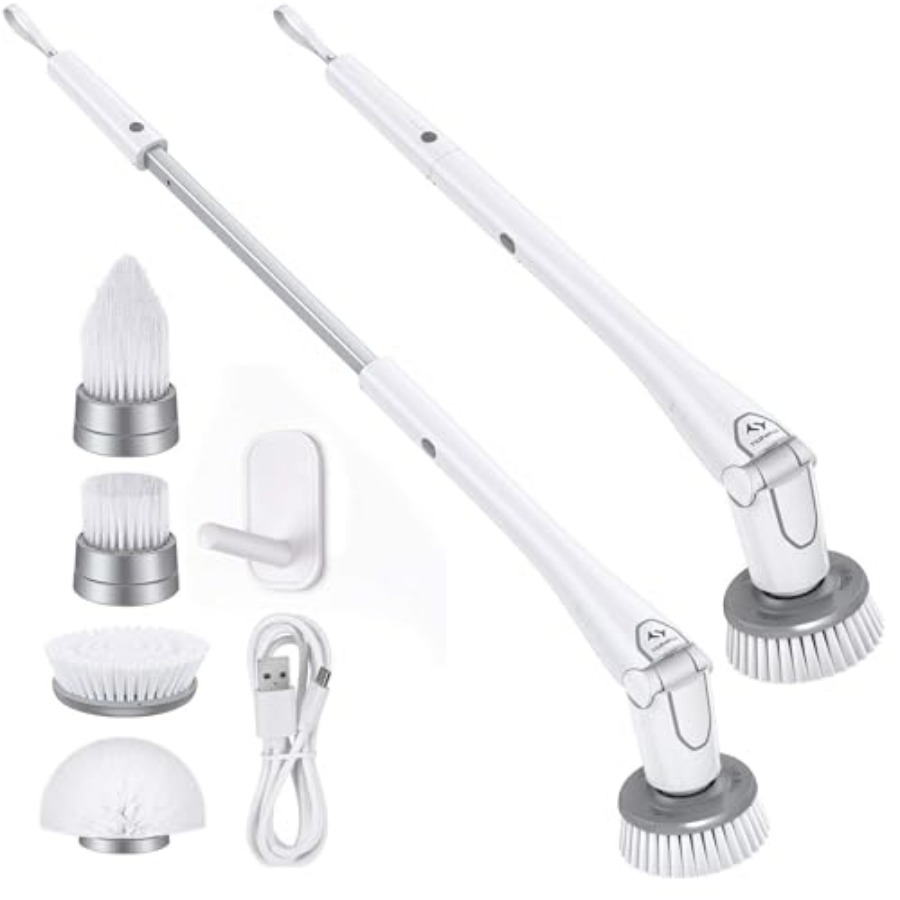 Cordless Electric Spin Scrubbe - Home Bathroom Cleaning avaliação e preço