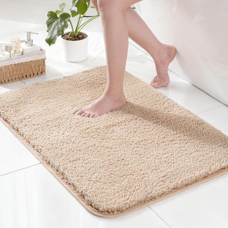 VIKAMA Multi Size Navy Blue Ba - Zara Home Bathroom Rug avaliação e preço
