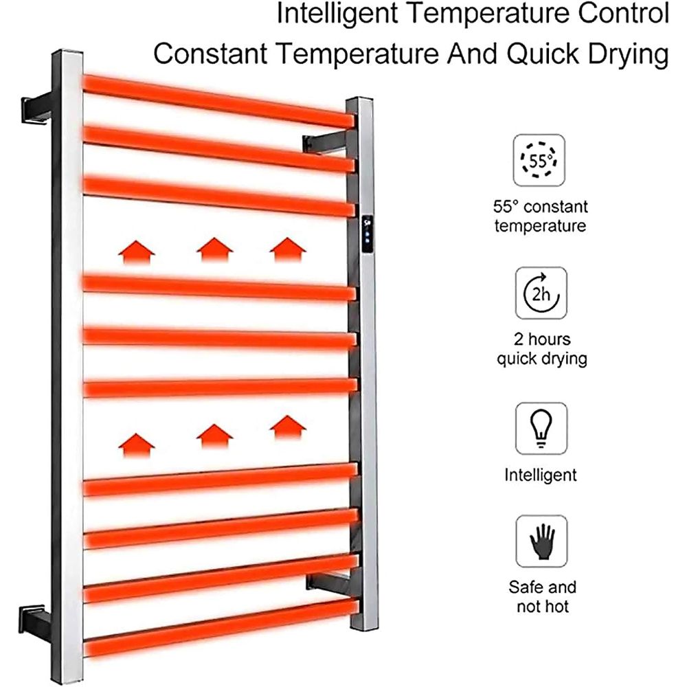Electric Towel Warmer,with Tim - Towel Warmer Electric avaliação e preço