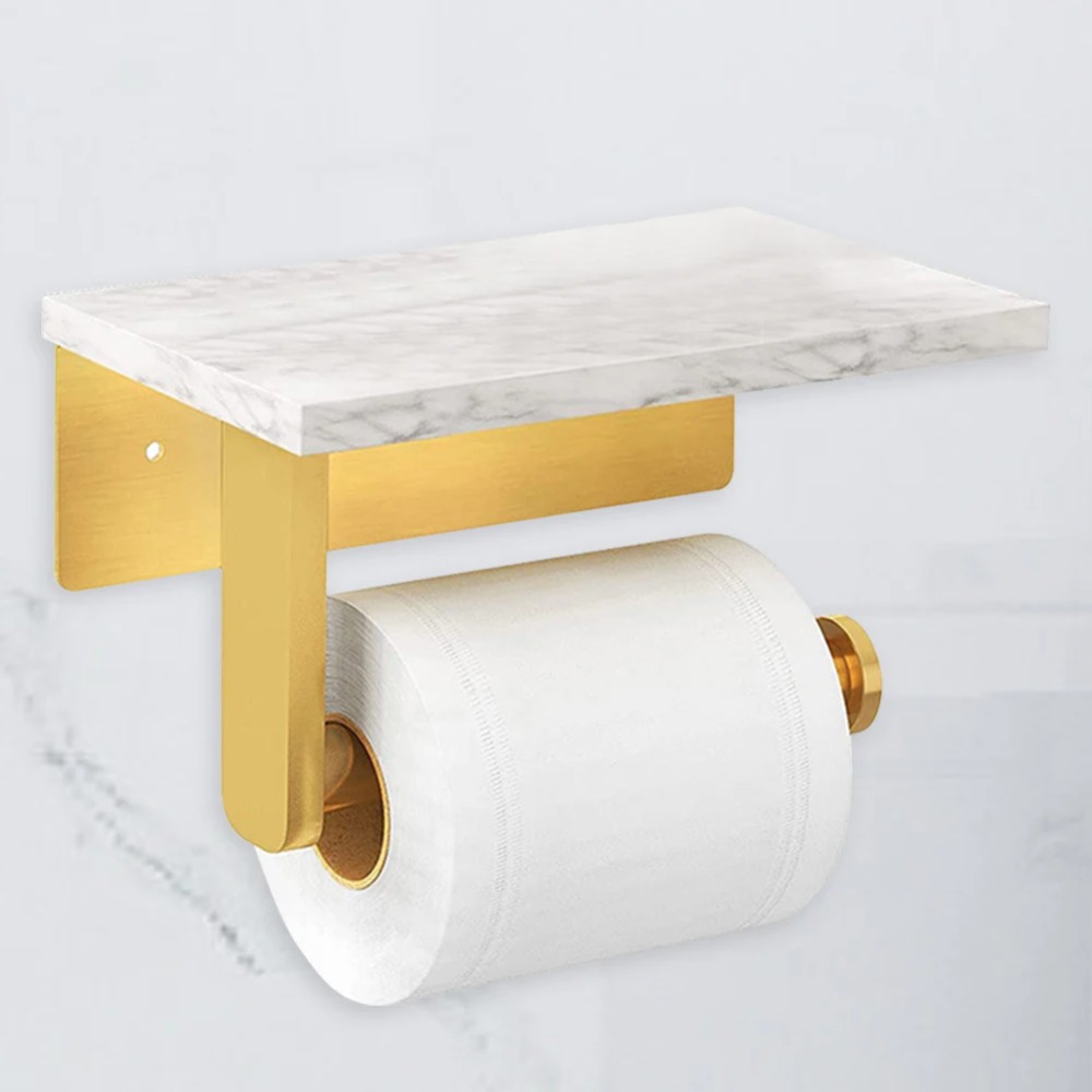 Marble Paper Storage Rack Meta - Home Bathroom Towel Dispenser avaliação e preço