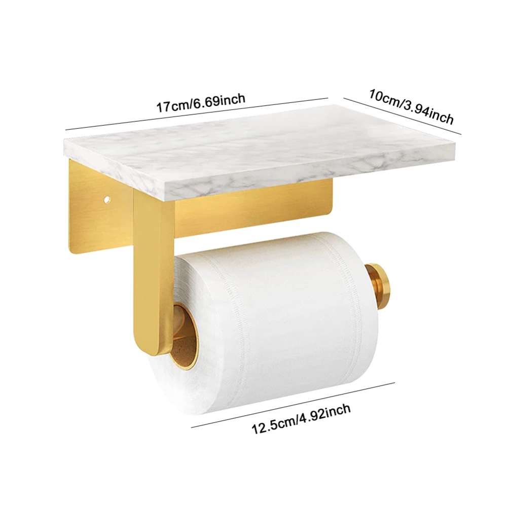 Marble Paper Storage Rack Meta - Home Bathroom Towel Dispenser avaliação e preço