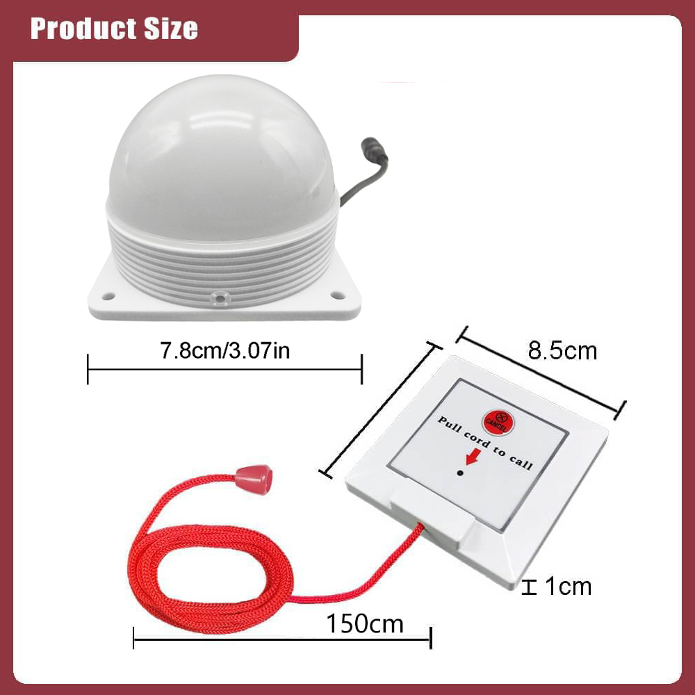 Electronic Wireles Nurse Call  - Home Bathroom Called avaliação e preço