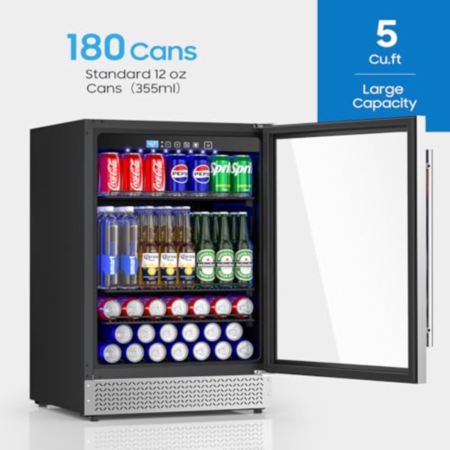 24 Inch Beverage Refrigerator  - Home Kitchen & Bathroom avaliação e preço