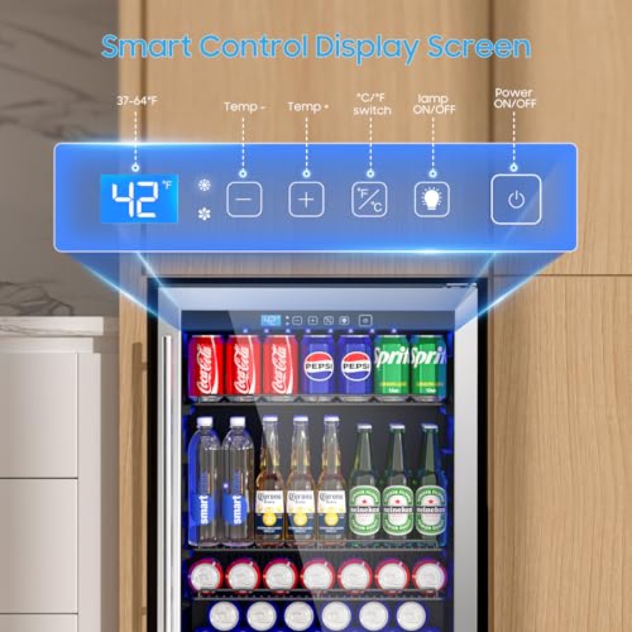24 Inch Beverage Refrigerator  - Home Kitchen & Bathroom avaliação e preço