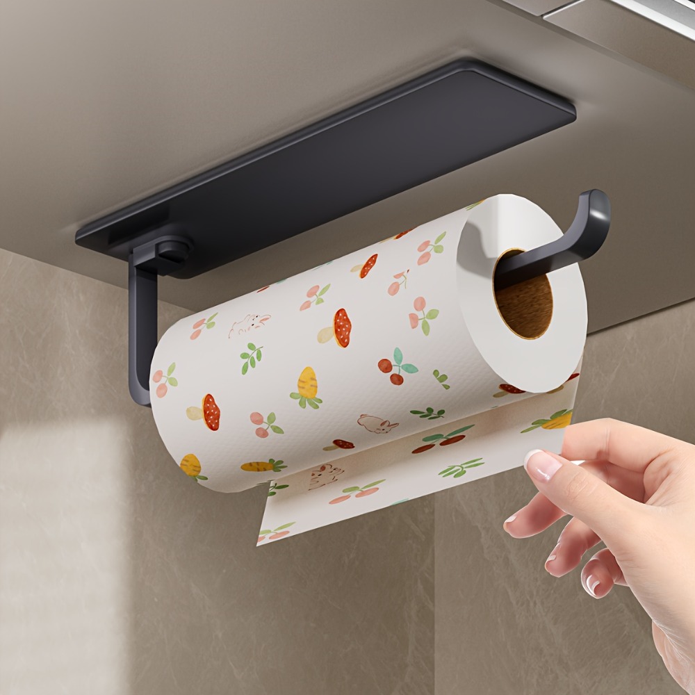 1pc Kitchen Towel Holder - Han - Home Bathroom Towel Dispenser avaliação e preço