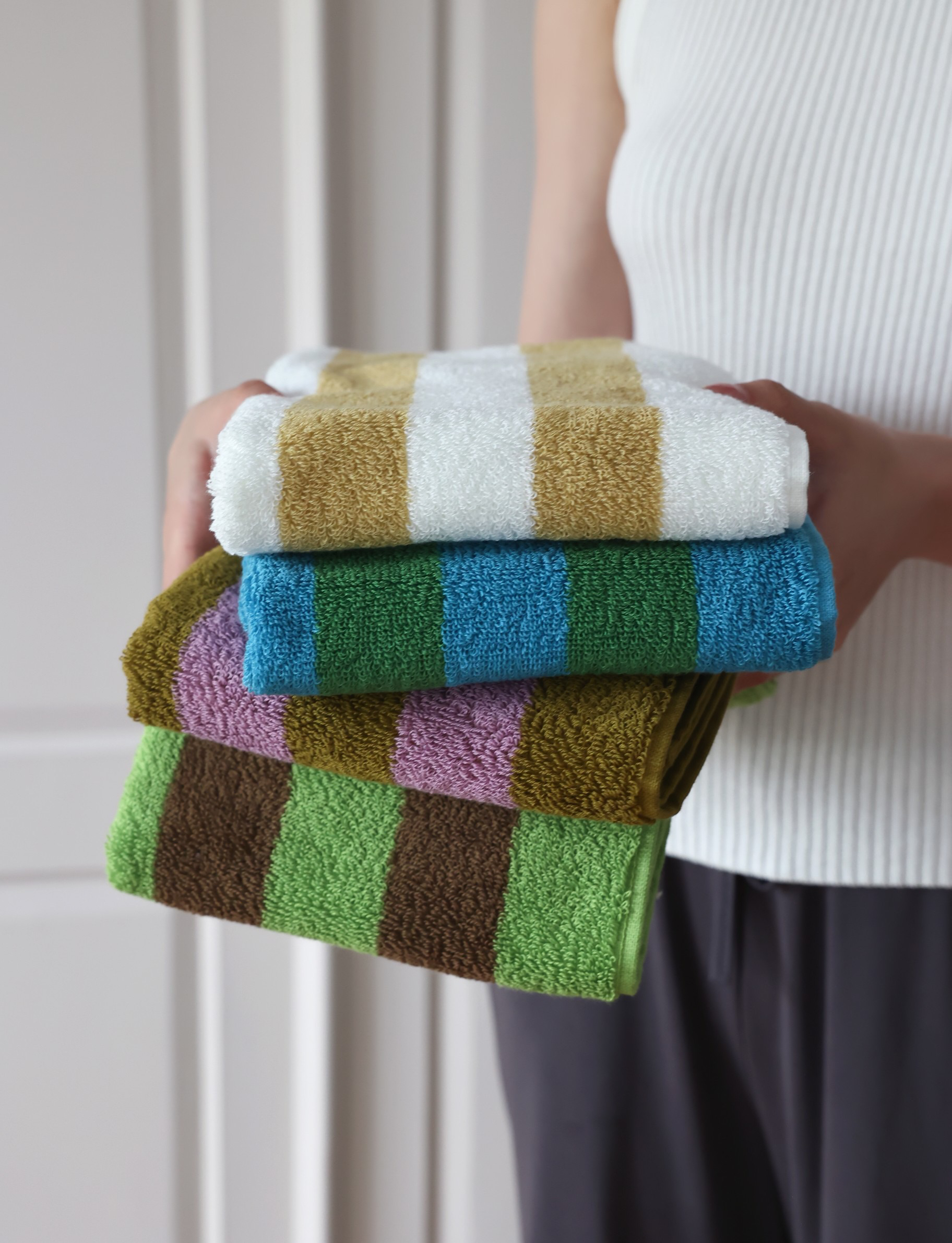Striped Geometric Rhombuses Co - Zara Home Bathroom avaliação e preço