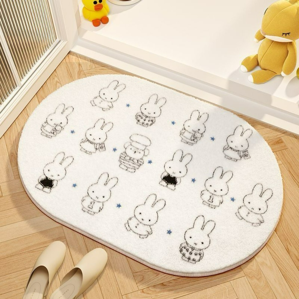 Miffy Cartoon Floor Mat Soft I - Japan Bathroom.Home avaliação e preço