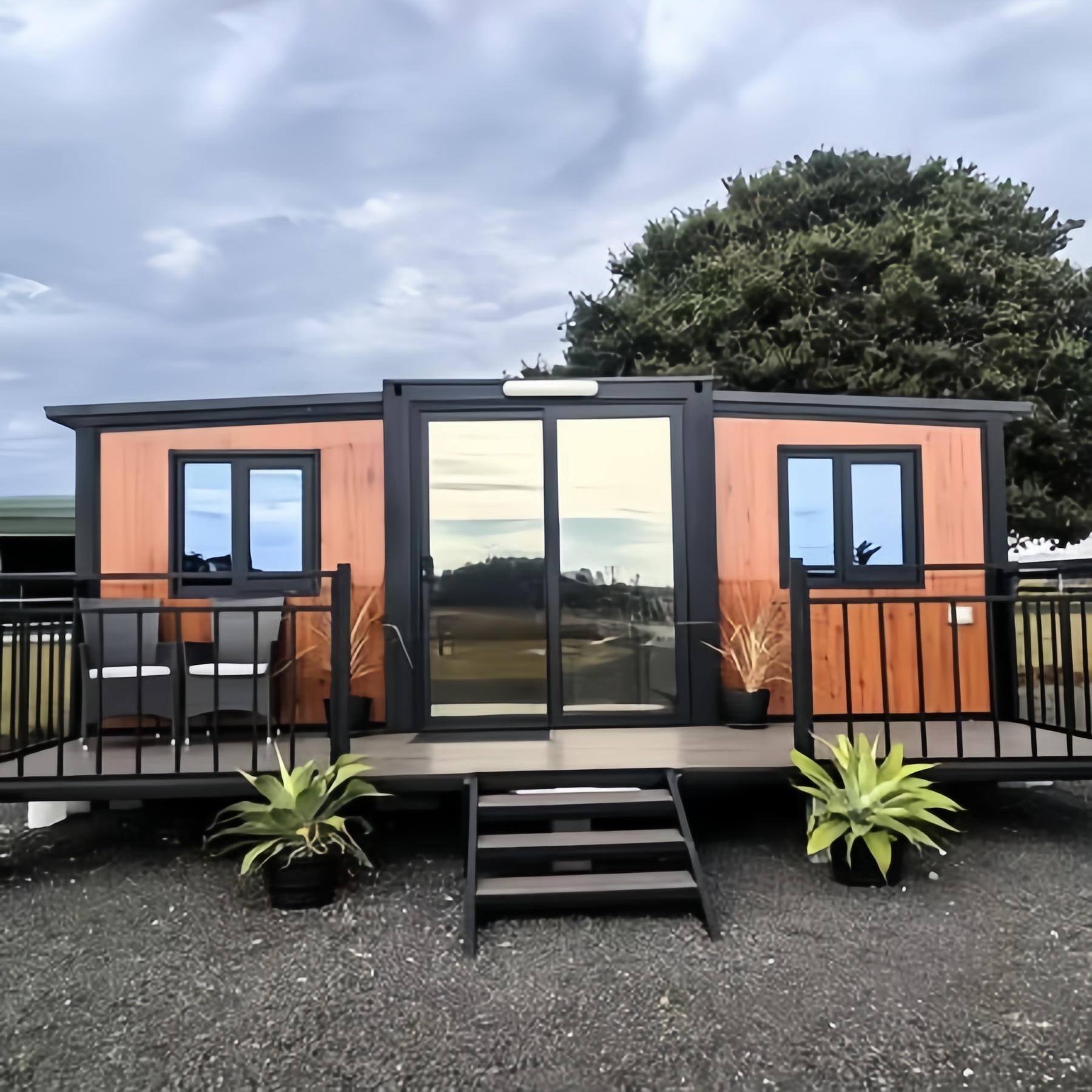 40FT Expandable Modular Prefab - Home Kitchen & Bathroom avaliação e preço