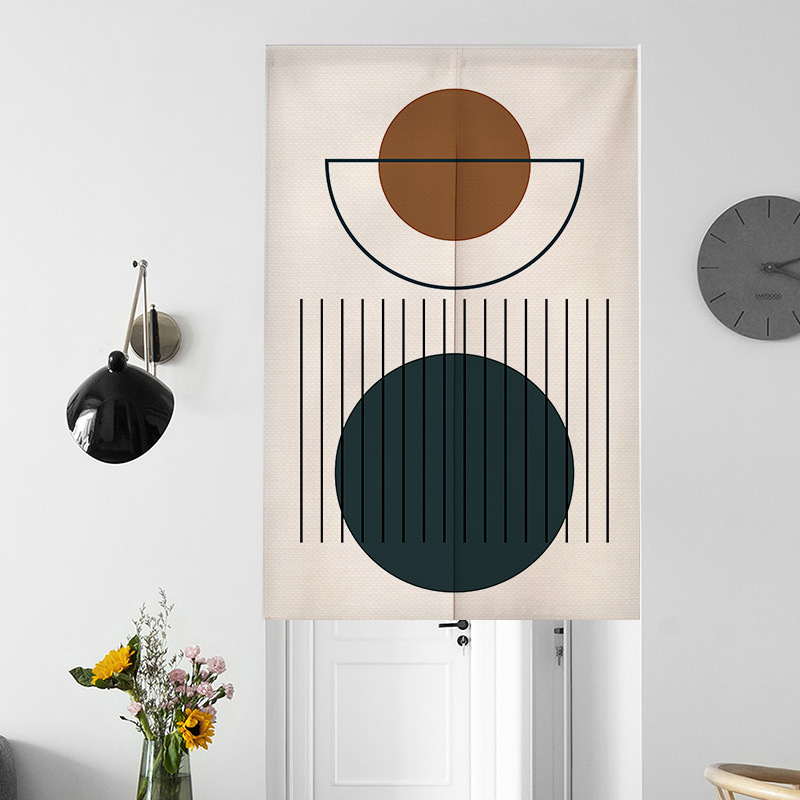 Wabi-sabi Style Door Curtain S - Home Bathroom Partition avaliação e preço