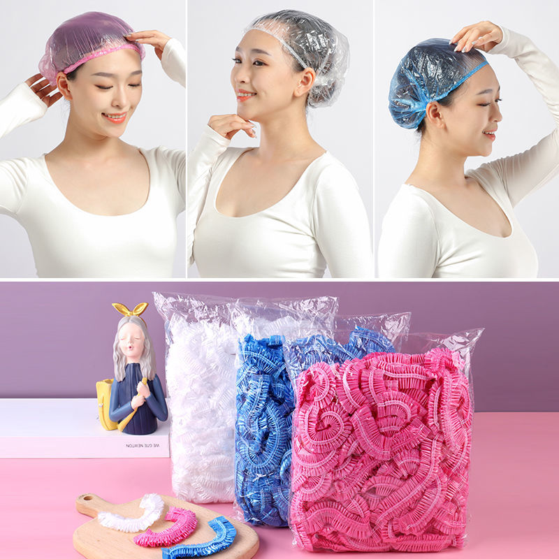 50Pcs Disposable Shower Cap Co - Home Bathroom With Sauna avaliação e preço