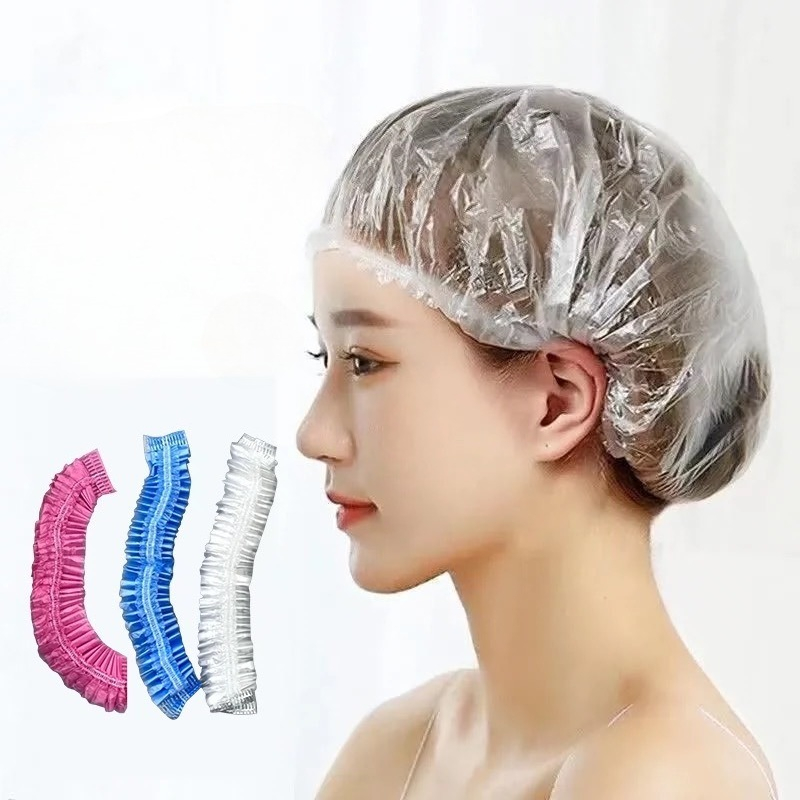 50Pcs Disposable Shower Cap Co - Home Bathroom With Sauna avaliação e preço