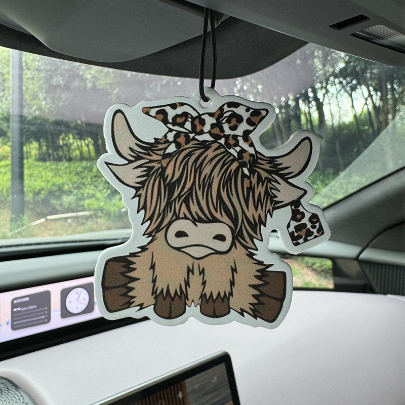 Cartoon Highland Cow Hilton (H - Home Bathroom Freshener avaliação e preço