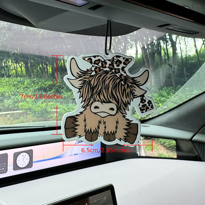Cartoon Highland Cow Hilton (H - Home Bathroom Freshener avaliação e preço