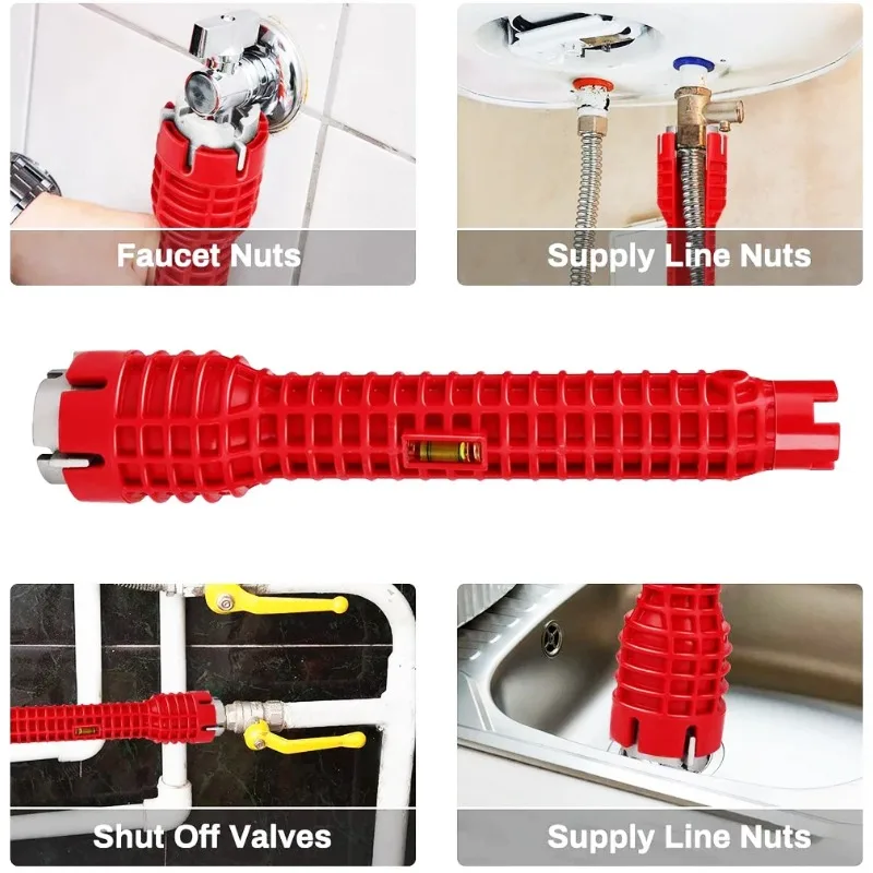 Universal Plumbing Tool Double - Home Bathroom Plumbing avaliação e preço