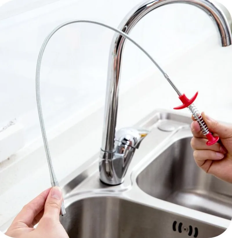 Hand Pinch Cleaning Sewer Pipe - Home Bathroom Cleaning avaliação e preço