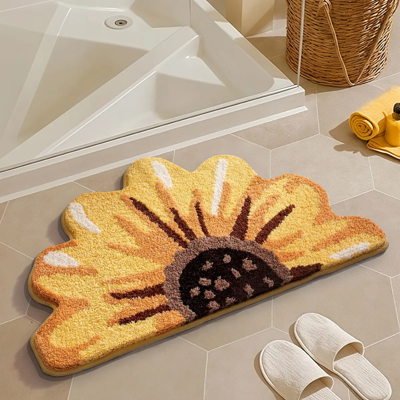 VIKAMA Tropical Green Leaf Bat - Zara Home Bathroom Rug avaliação e preço