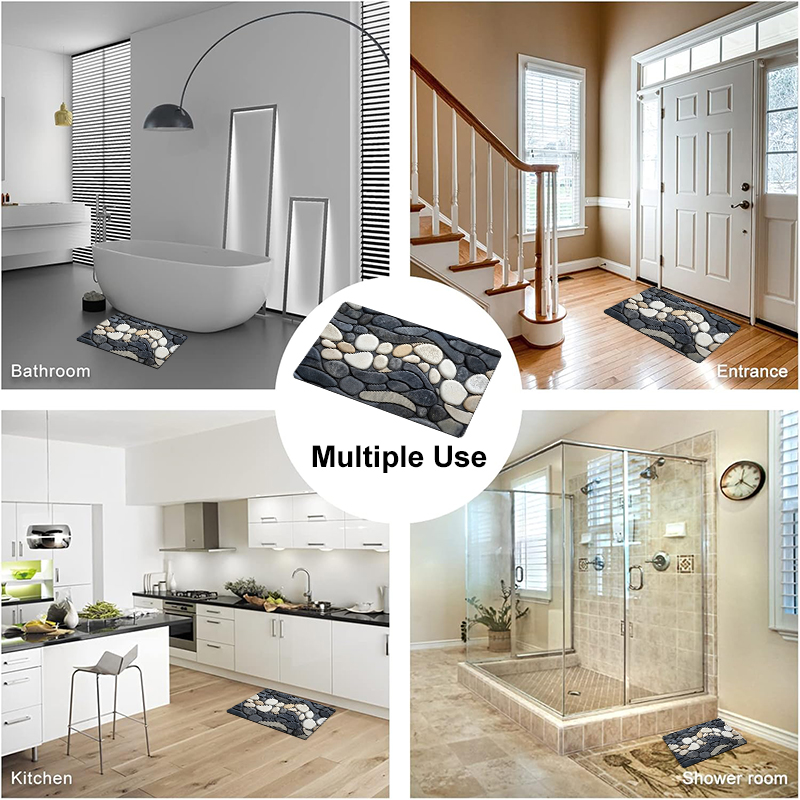 Pebble Pattern Diatomite Rug F - Zara Home Bathroom avaliação e preço