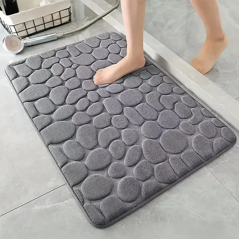 3D Non Slip Bathroom Mat Cobbl - Zara Home Bathroom avaliação e preço
